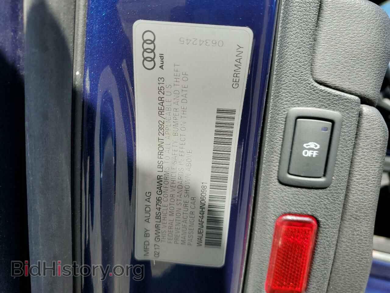 2017 AUDI A4 - VIN: WAUENAF44HN060981 - Фото 12