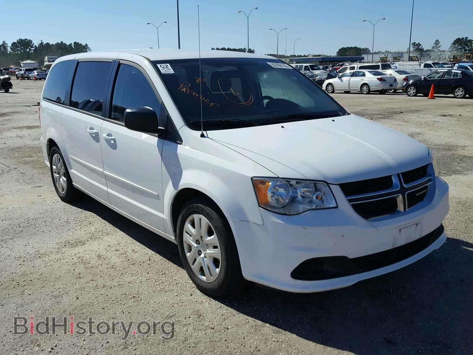 Фотография 2C4RDGBG1GR100767 - DODGE GRAND CARA 2016