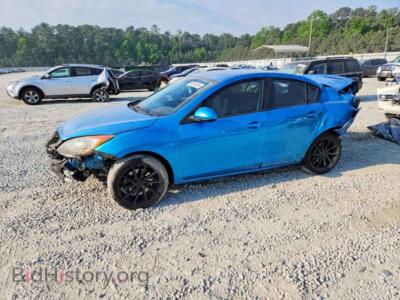 2010 Mazda MAZDA3 S, blue — VIN JM1BL1S50A1322552, Copart