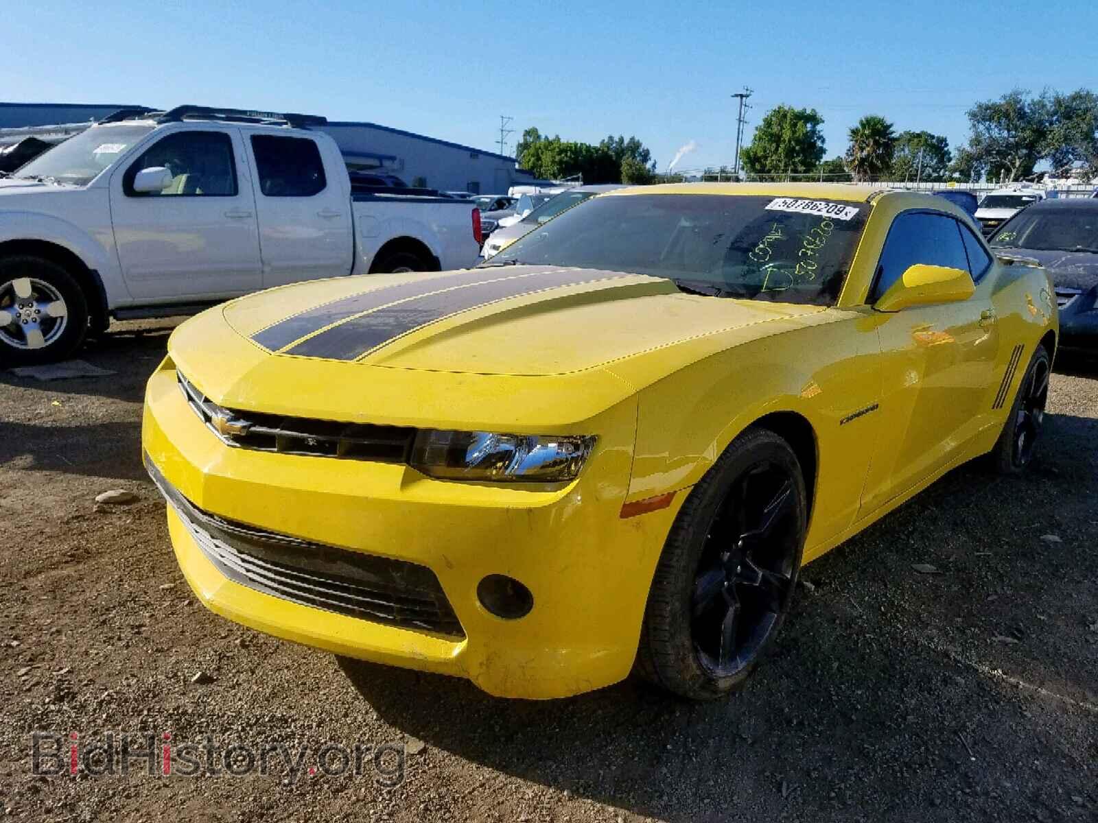2014 CHEVROLET CAMARO - VIN: 2G1FB1E34E9166766 - Фото 2