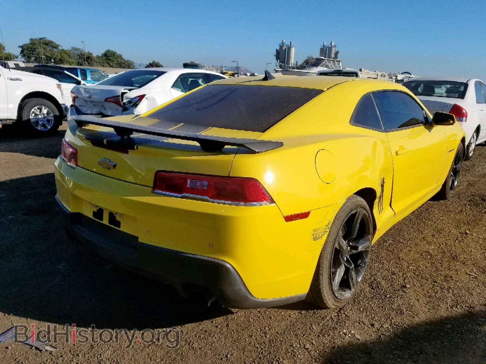 2014 CHEVROLET CAMARO - VIN: 2G1FB1E34E9166766 - Фото 4
