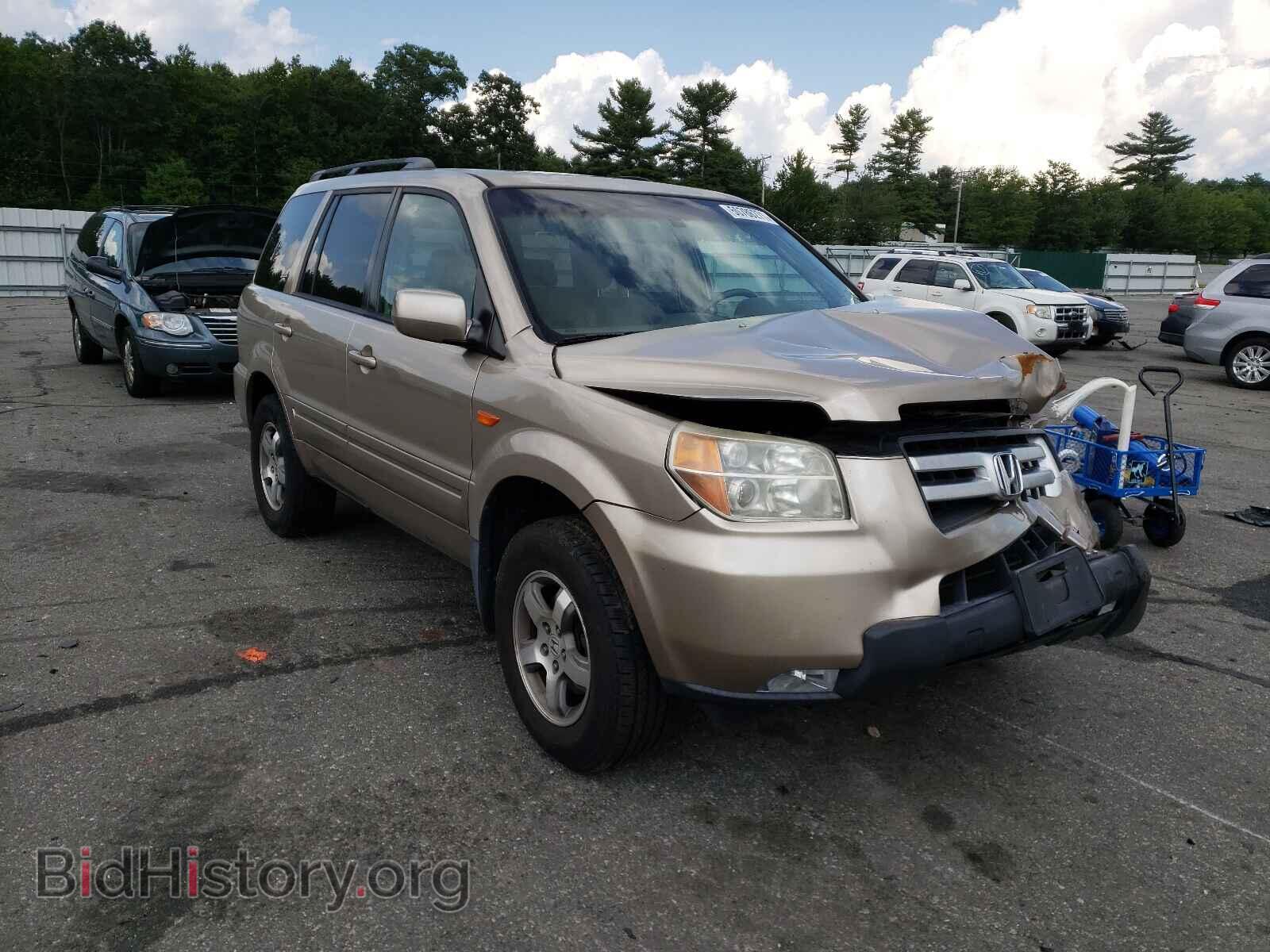 Photo 5FNYF28587B006119 - HONDA PILOT 2007