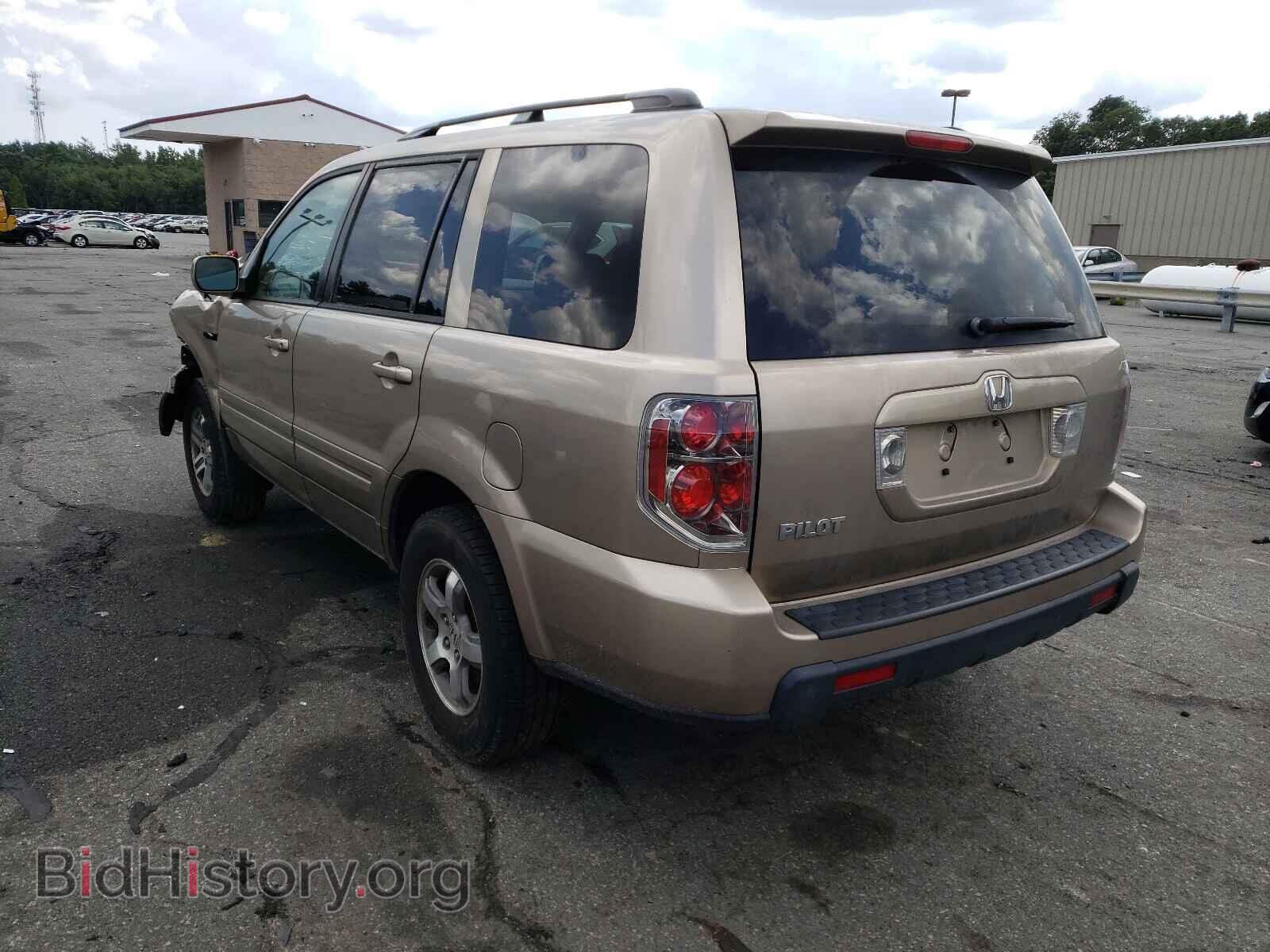 2007 HONDA PILOT - VIN: 5FNYF28587B006119 - Фото 3
