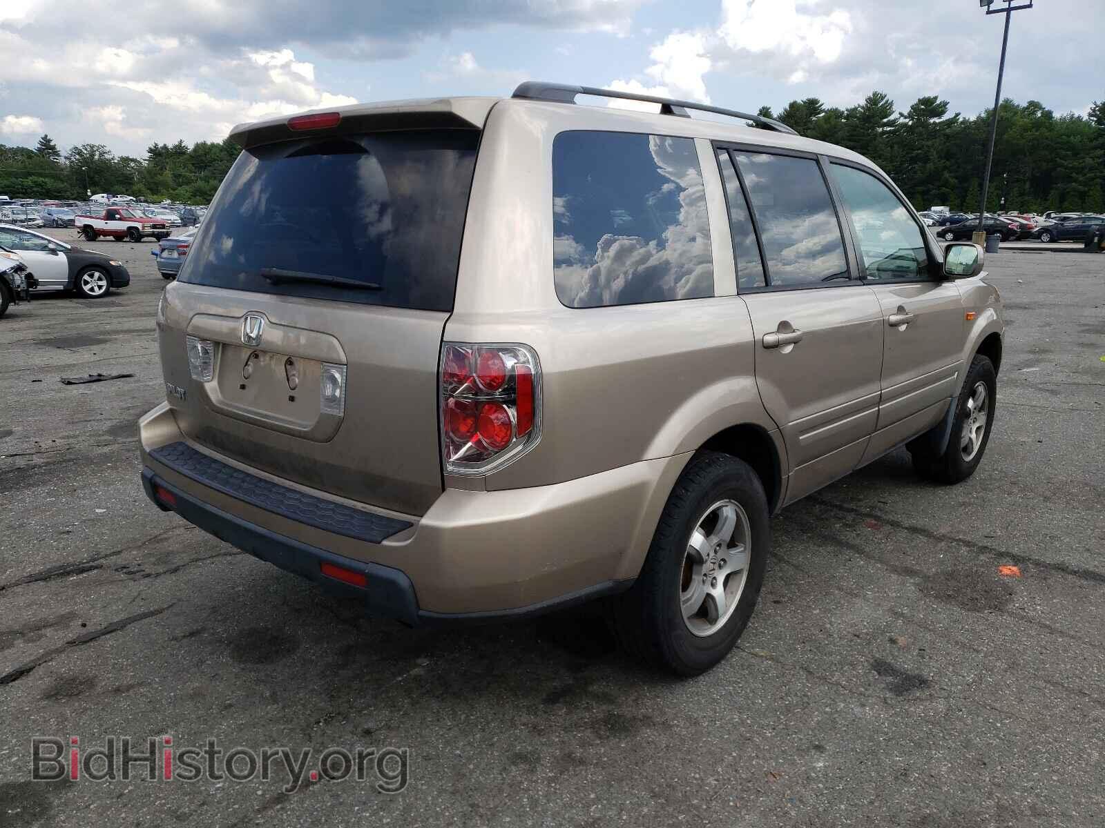 2007 HONDA PILOT - VIN: 5FNYF28587B006119 - Фото 4