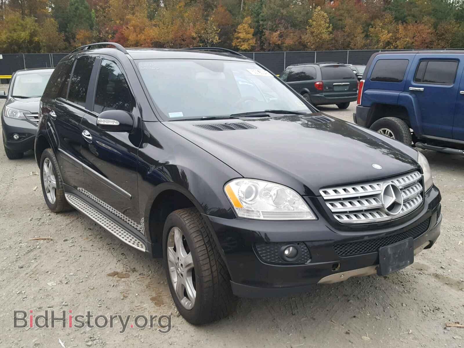 Photo 4JGBB86E57A238205 - MERCEDES-BENZ ML 350 2007