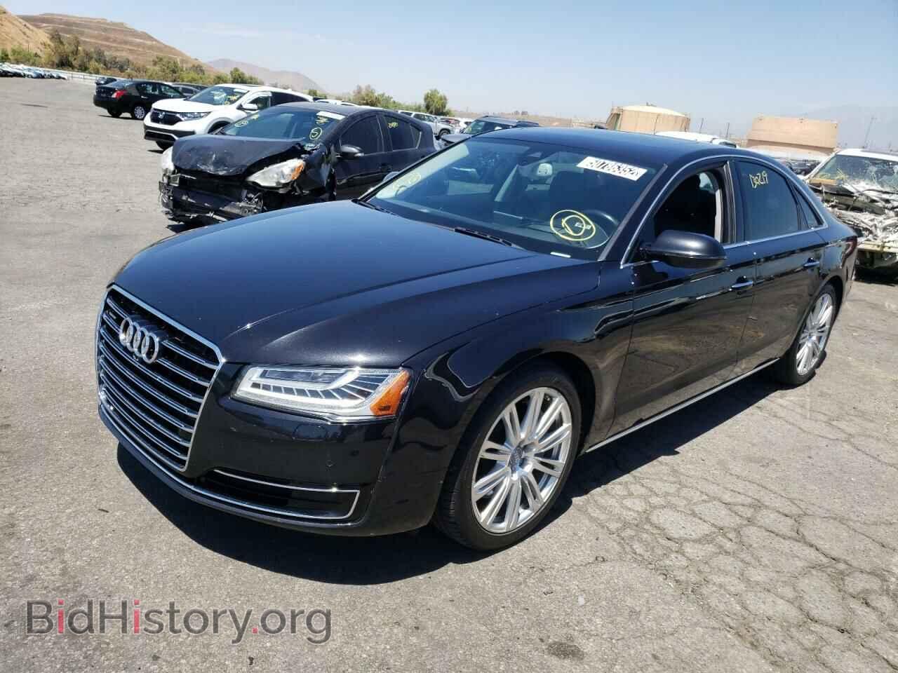 2015 AUDI A8 - VIN: WAUJ2AFD2FN016255 - Фото 2