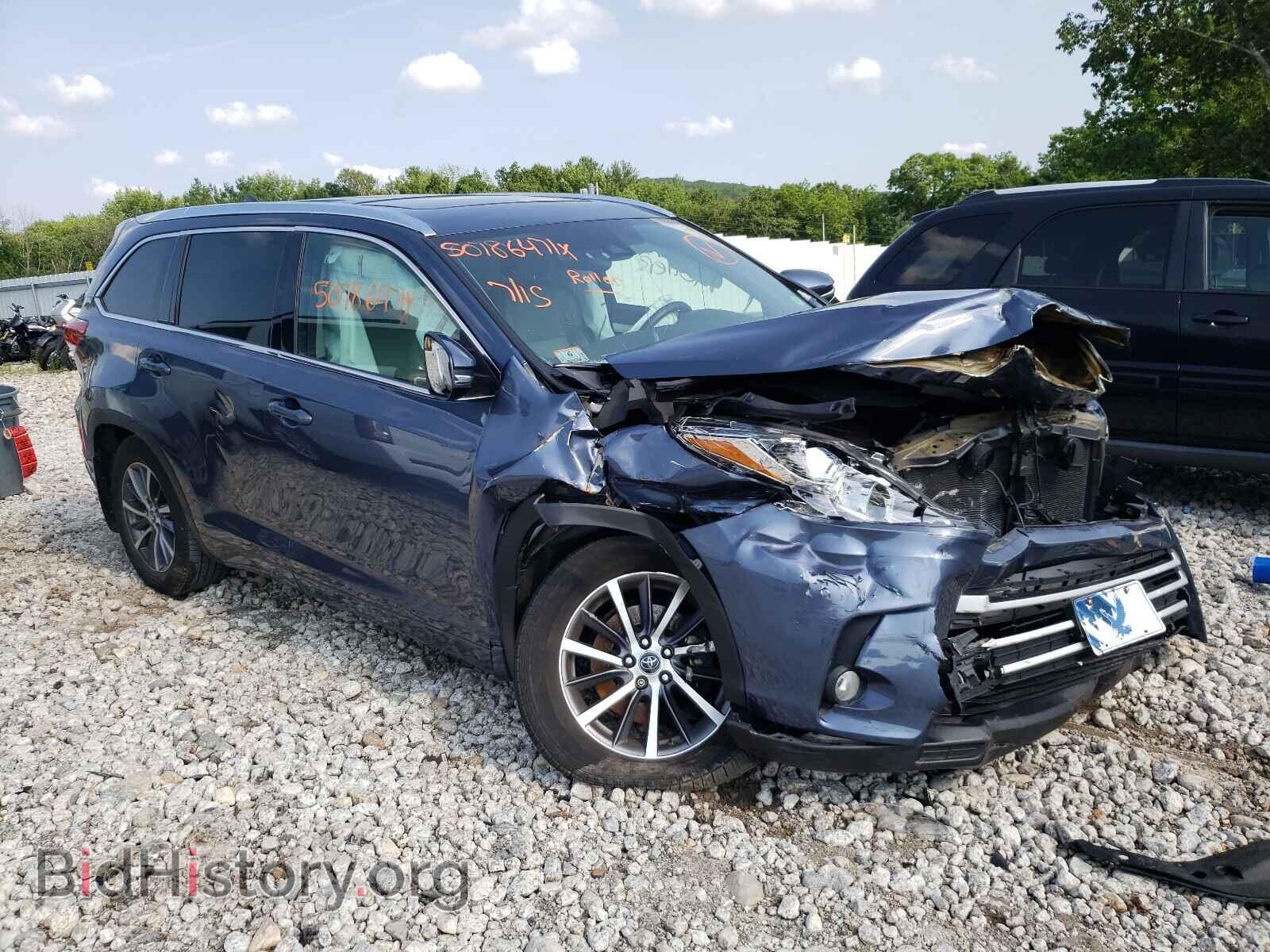 Фотография 5TDJZRFHXHS420353 - TOYOTA HIGHLANDER 2017
