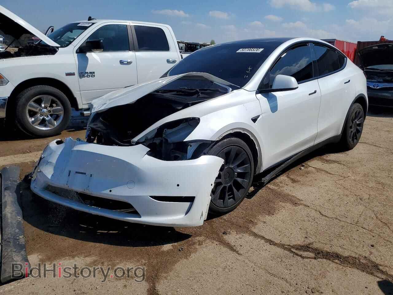 Фотография 5YJYGDEE9LF011109 - TESLA MODEL Y 2020