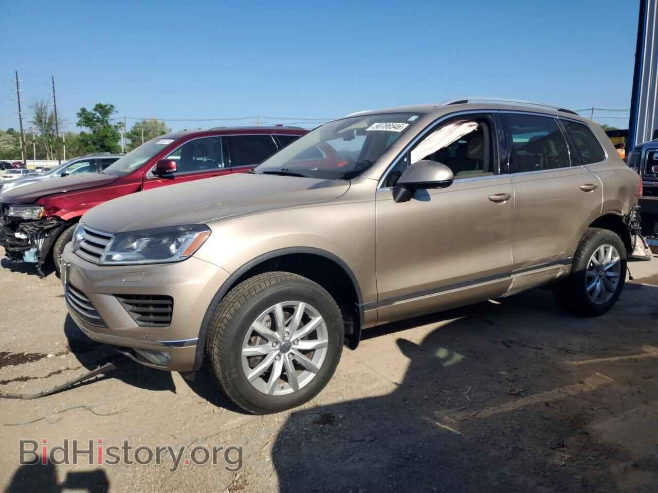 Фотография WVGEF9BP7GD009988 - VOLKSWAGEN TOUAREG 2016