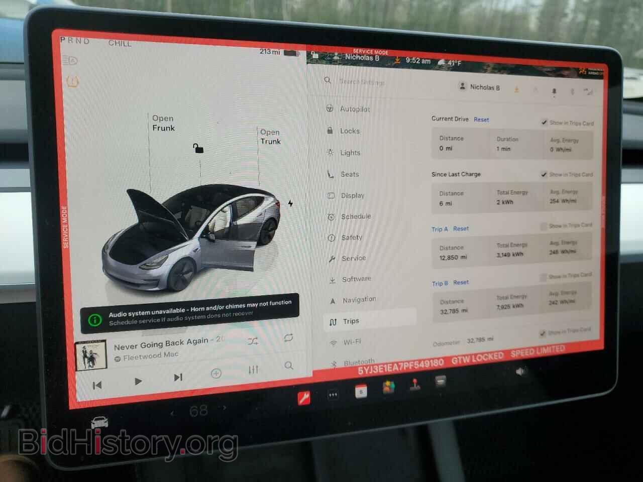 2023 TESLA MODEL 3 - VIN: 5YJ3E1EA7PF549180 - Фото 9
