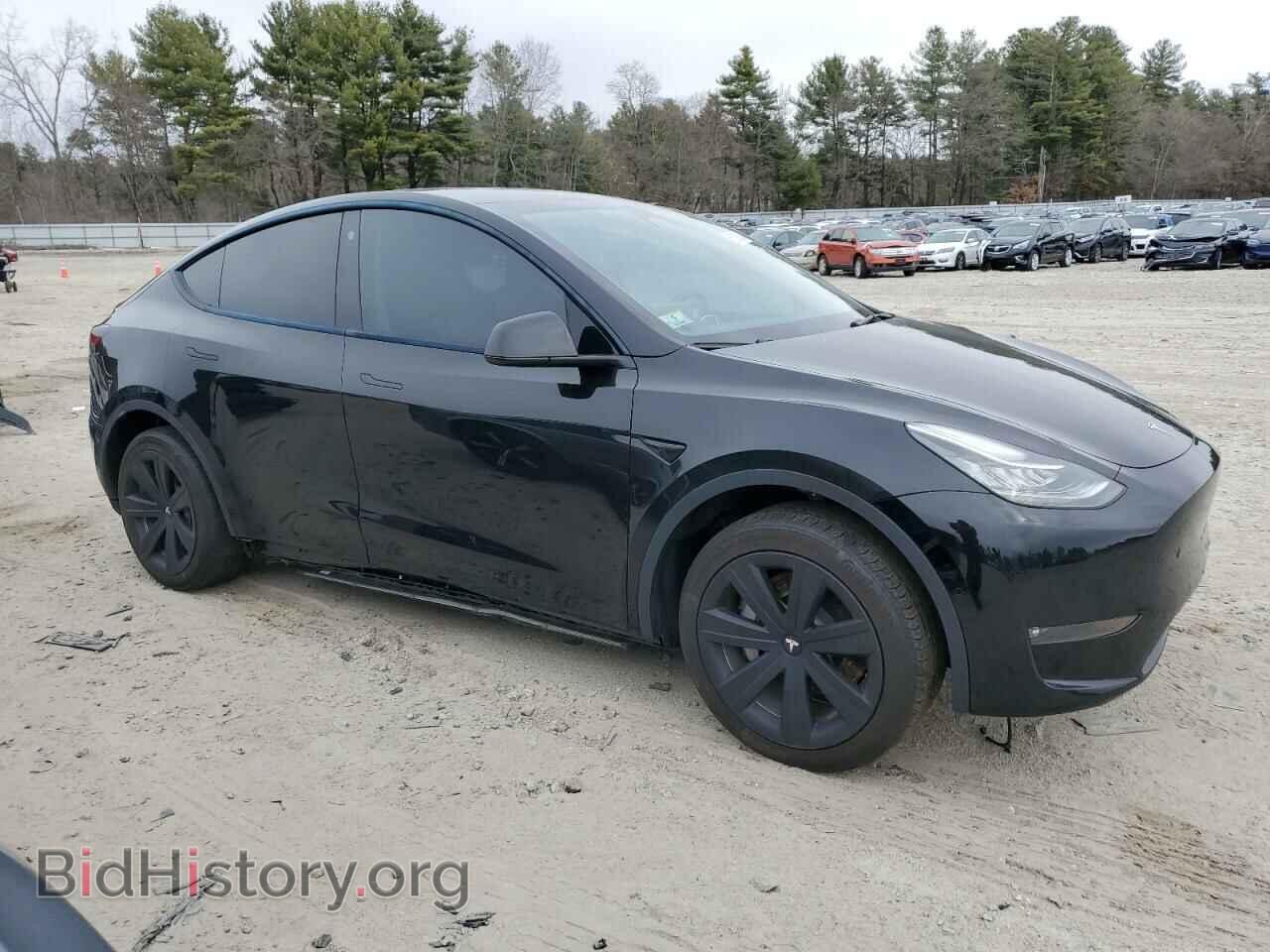 2022 TESLA MODEL Y - VIN: 7SAYGDEE9NF437257 - Фото 4