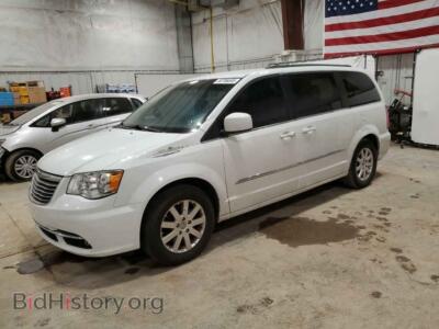 2015 Chrysler MINIVAN TOURING, white — VIN 2C4RC1BG2FR560955, Copart