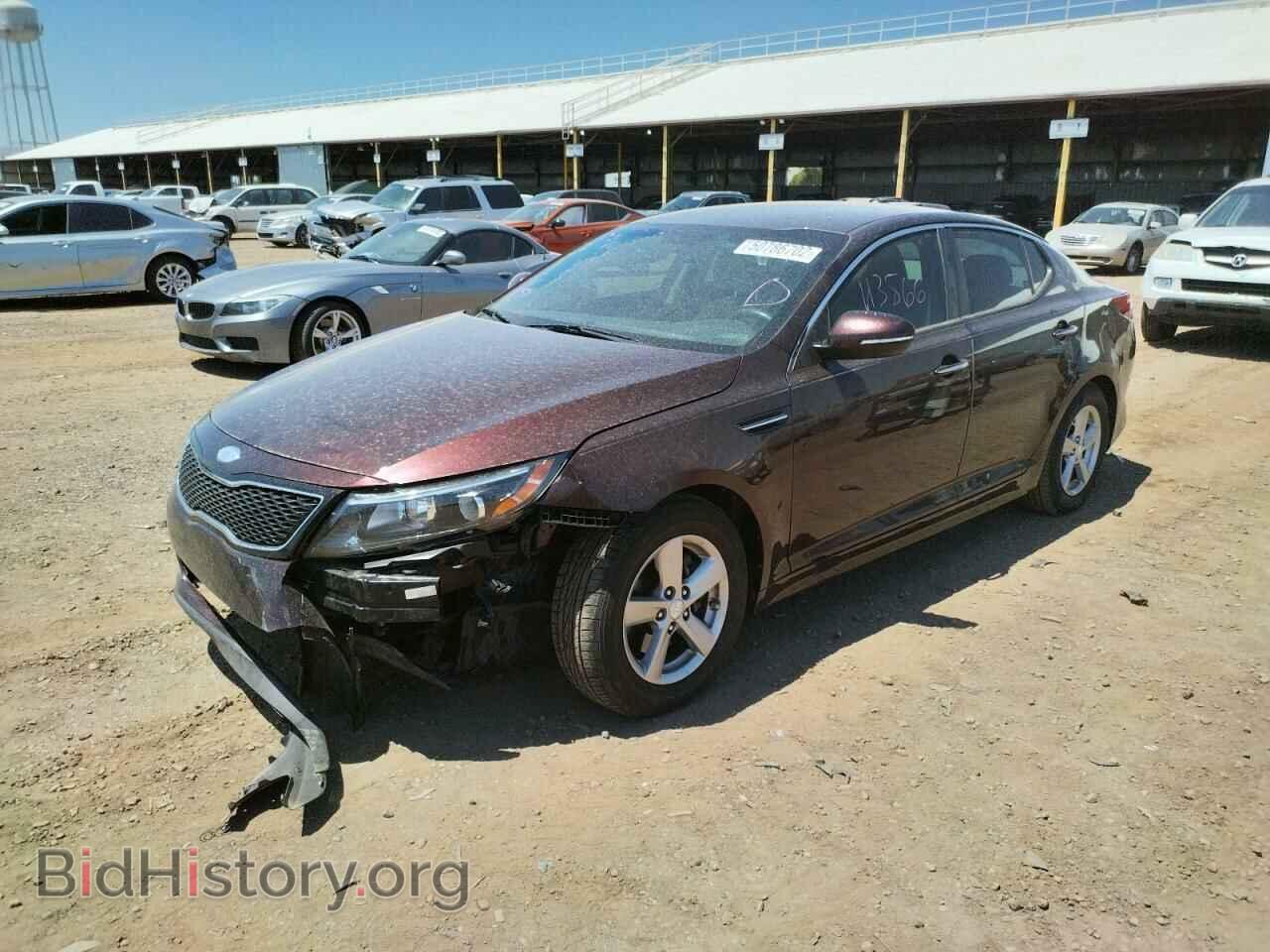 2014 KIA OPTIMA - VIN: 5XXGM4A73EG302345 - Фото 2