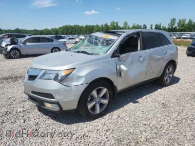 2013 Acura MDX, silver — VIN 2HNYD2H24DH516379, Copart