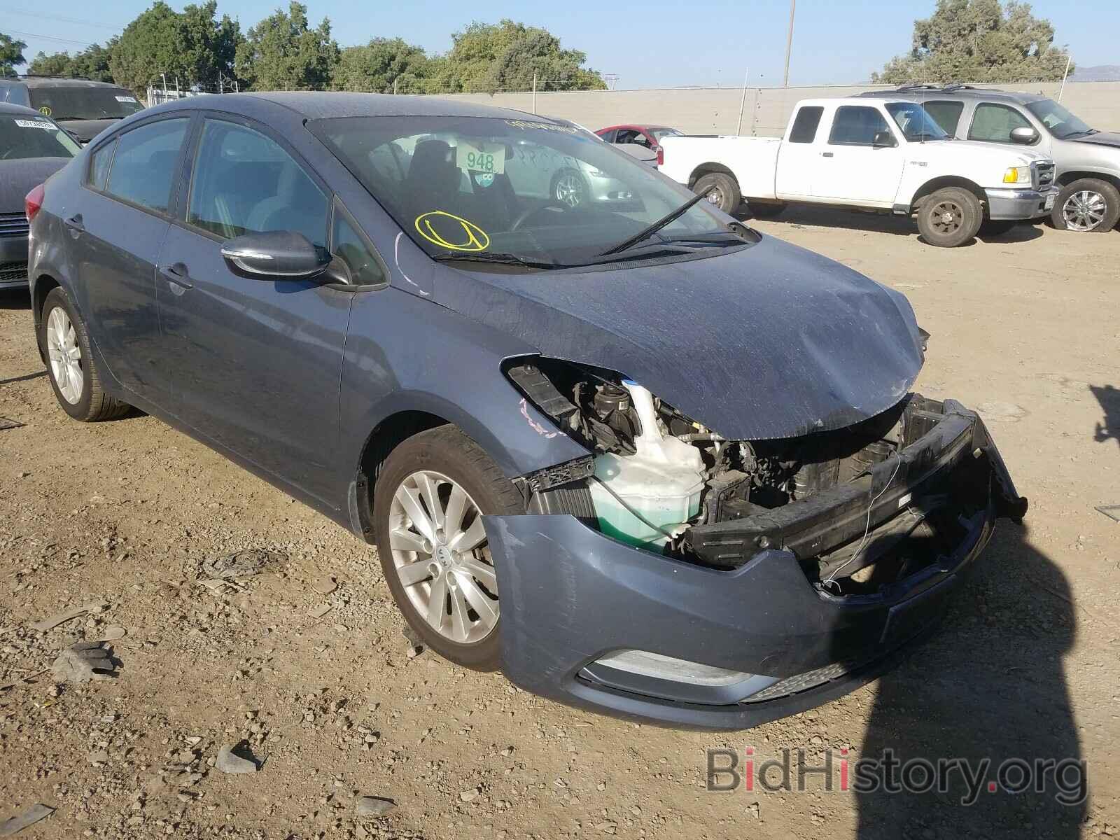 Photo KNAFX4A6XF5289140 - KIA FORTE 2015