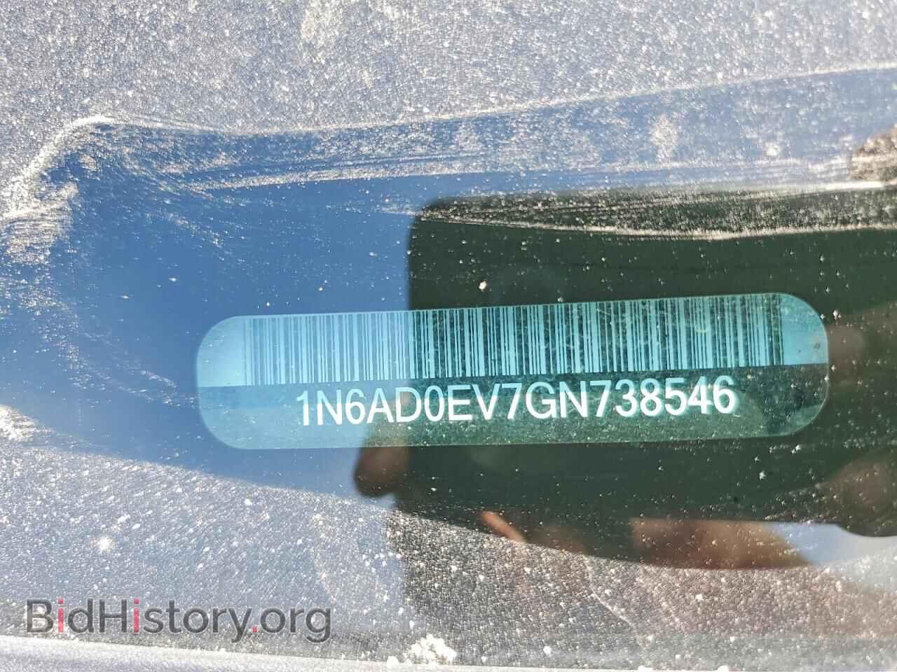 2016 NISSAN FRONTIER - VIN: 1N6AD0EV7GN738546 - Фото 12