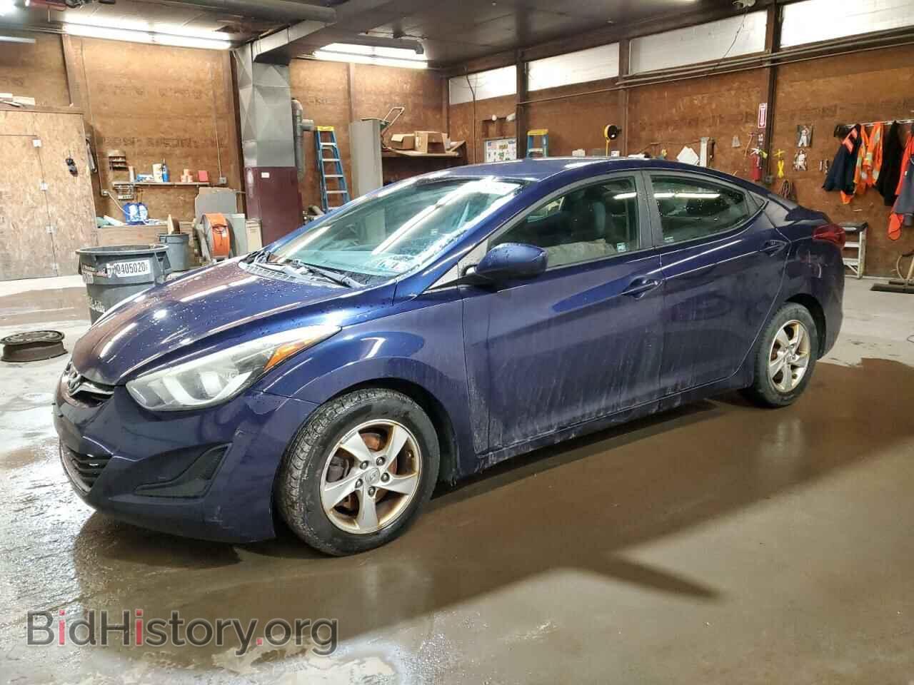 Photo 5NPDH4AE3EH487183 - HYUNDAI ELANTRA 2014