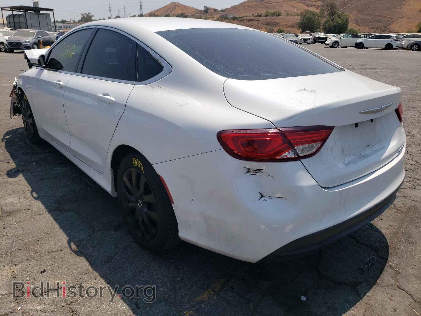 2016 CHRYSLER 200 - VIN: 1C3CCCFB0GN139481 - Фото 3