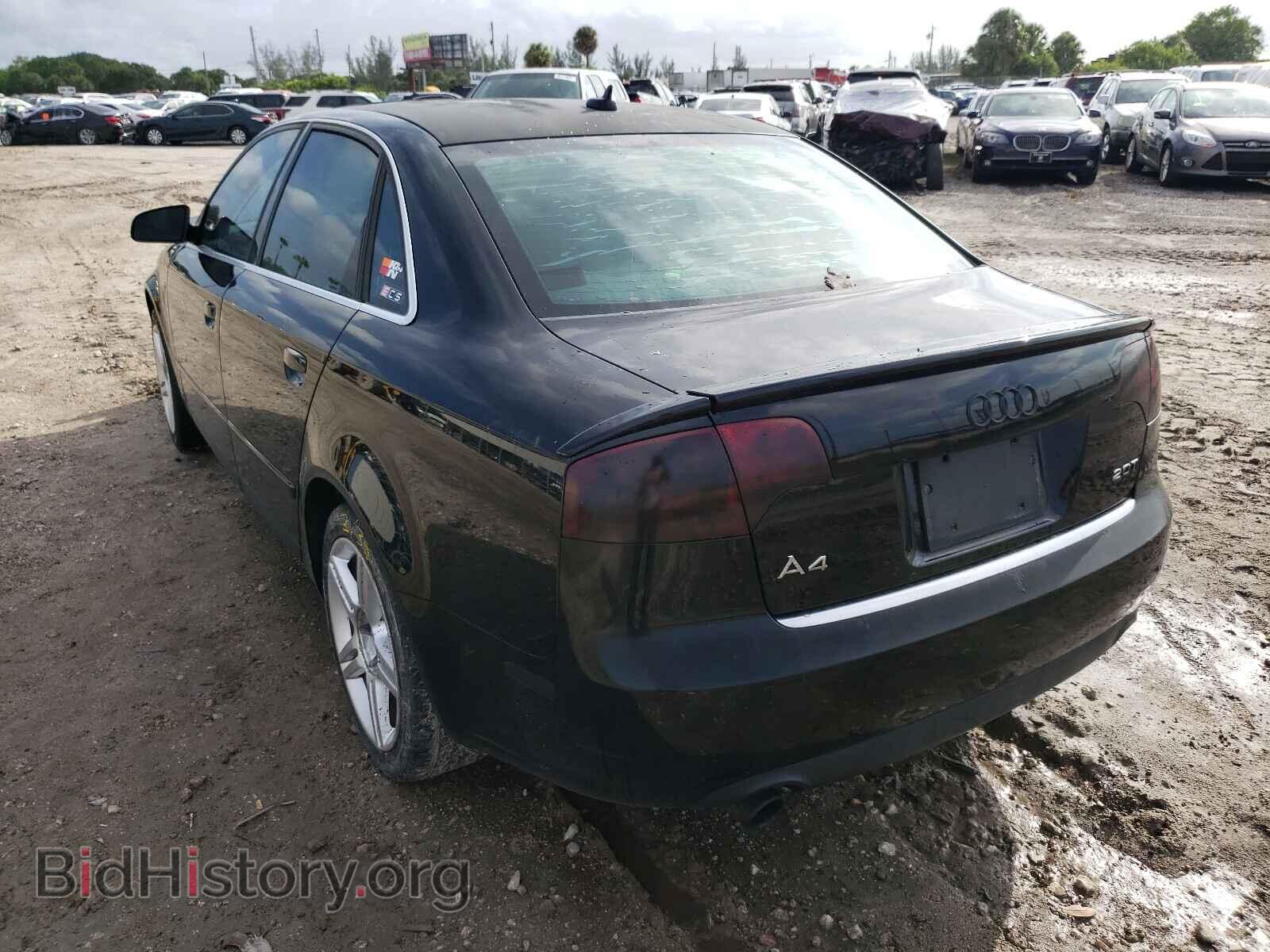2007 AUDI A4 - VIN: WAUAF78E07A258872 - Фото 3