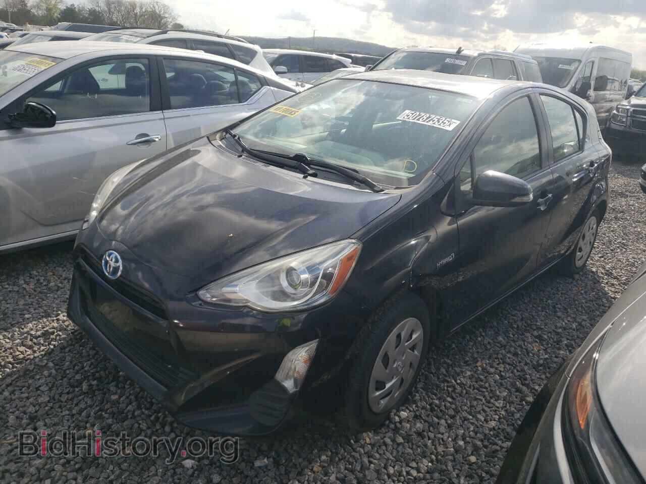 Photo JTDKDTB32G1125074 - TOYOTA PRIUS 2016
