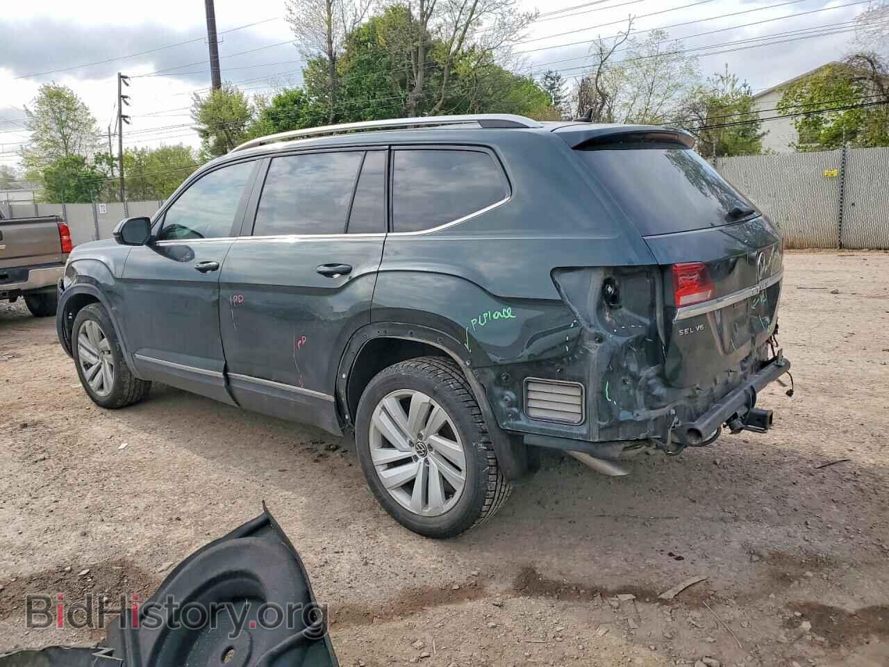 2021 VOLKSWAGEN ATLAS - VIN: 1V2ER2CA2MC504449 - Фото 2