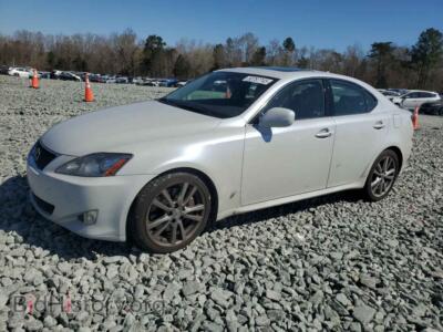 2007 Lexus IS 350, белый — VIN JTHBE262575016530, Copart