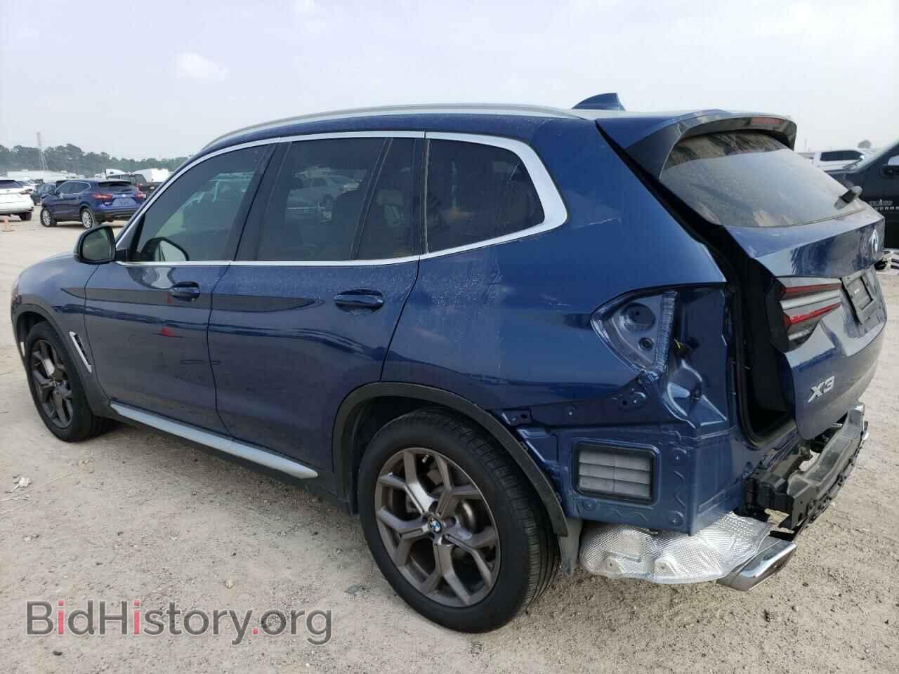 2022 BMW X3 - VIN: 5UX43DP01N9M09910 - Фото 2