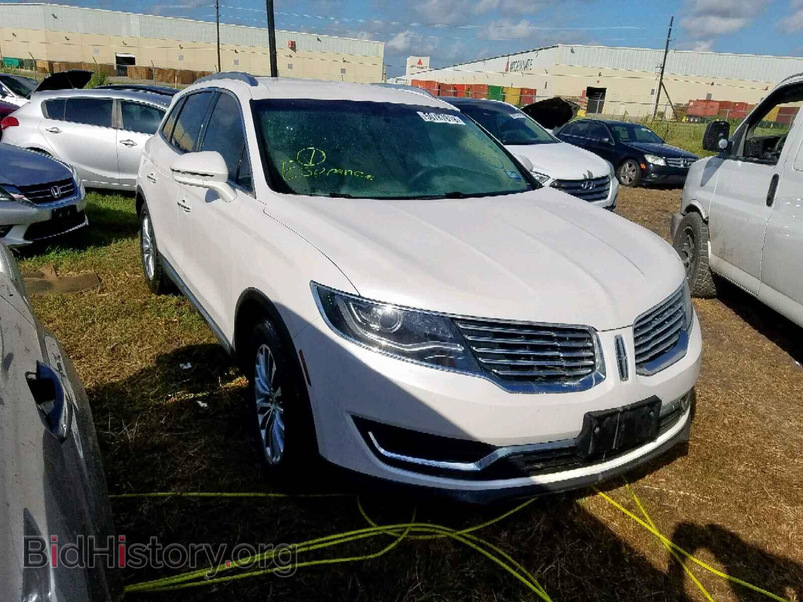 Фотография 2LMPJ6KR5HBL39468 - LINCOLN MKX SELECT 2017