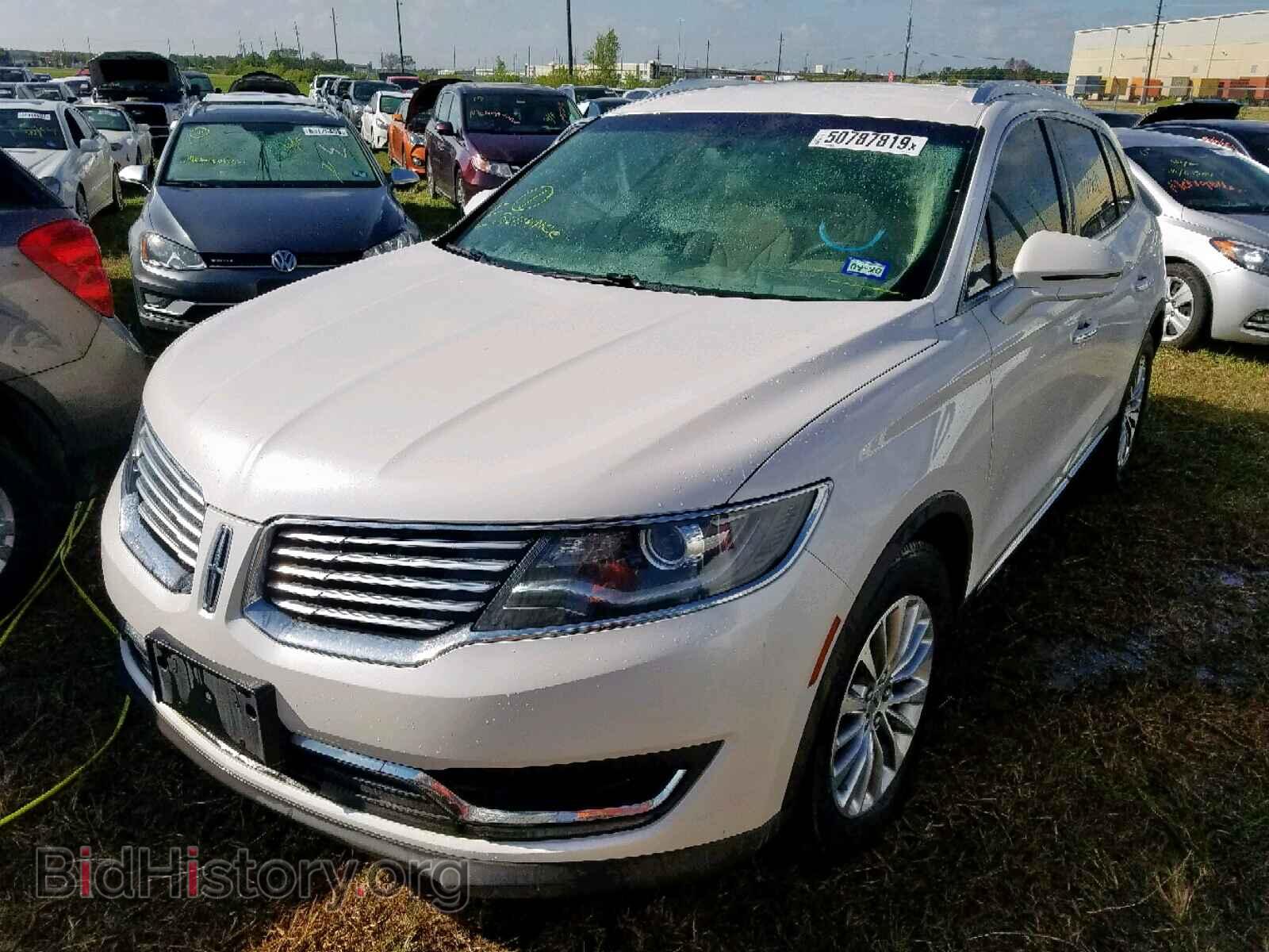 2017 LINCOLN MKX SELECT - VIN: 2LMPJ6KR5HBL39468 - Фото 2