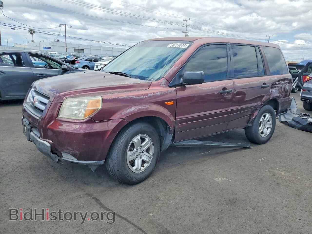 Photo 5FNYF28177B044017 - HONDA PILOT 2007