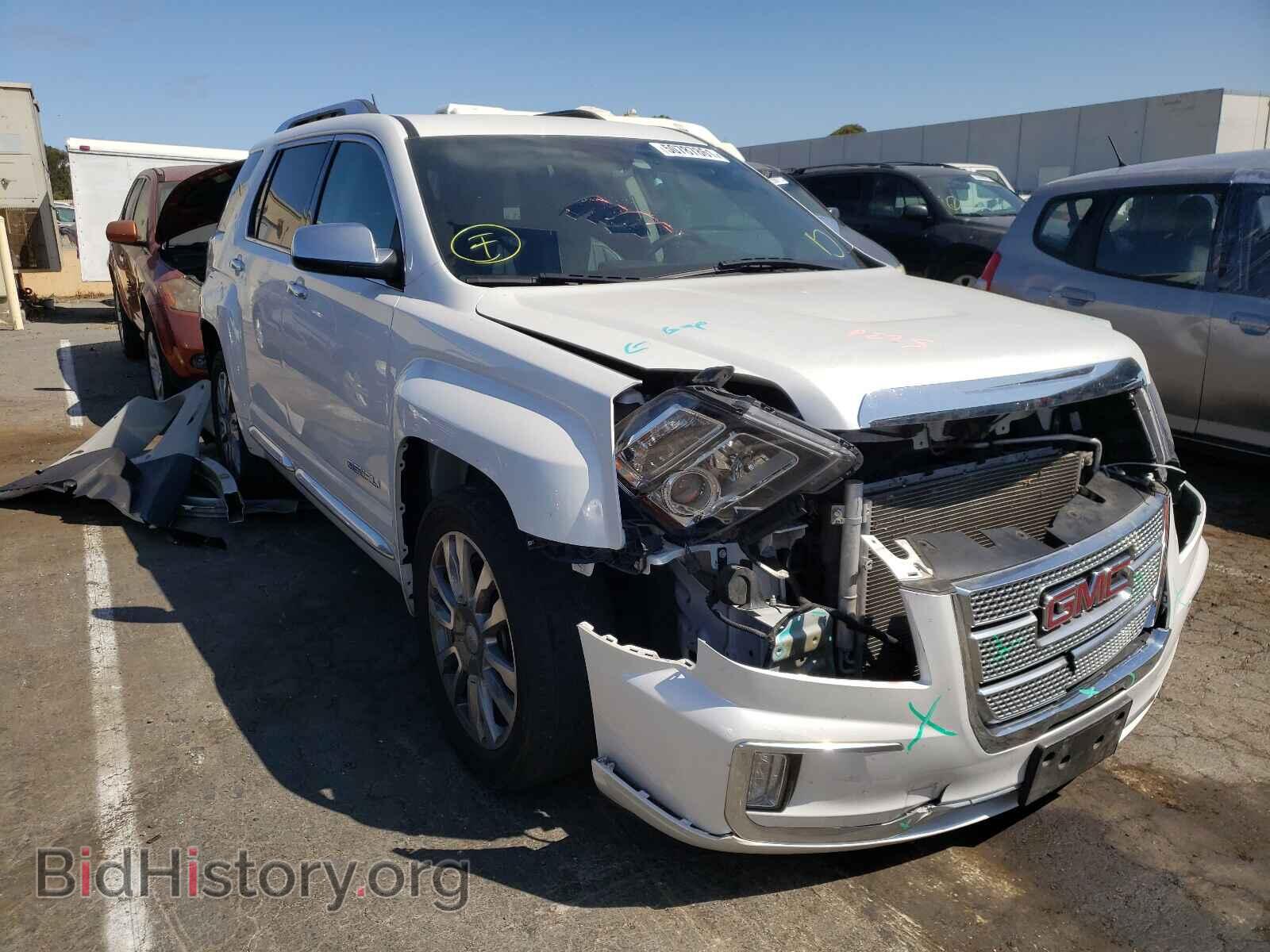 Фотография 2GKFLRE38G6255347 - GMC TERRAIN 2016