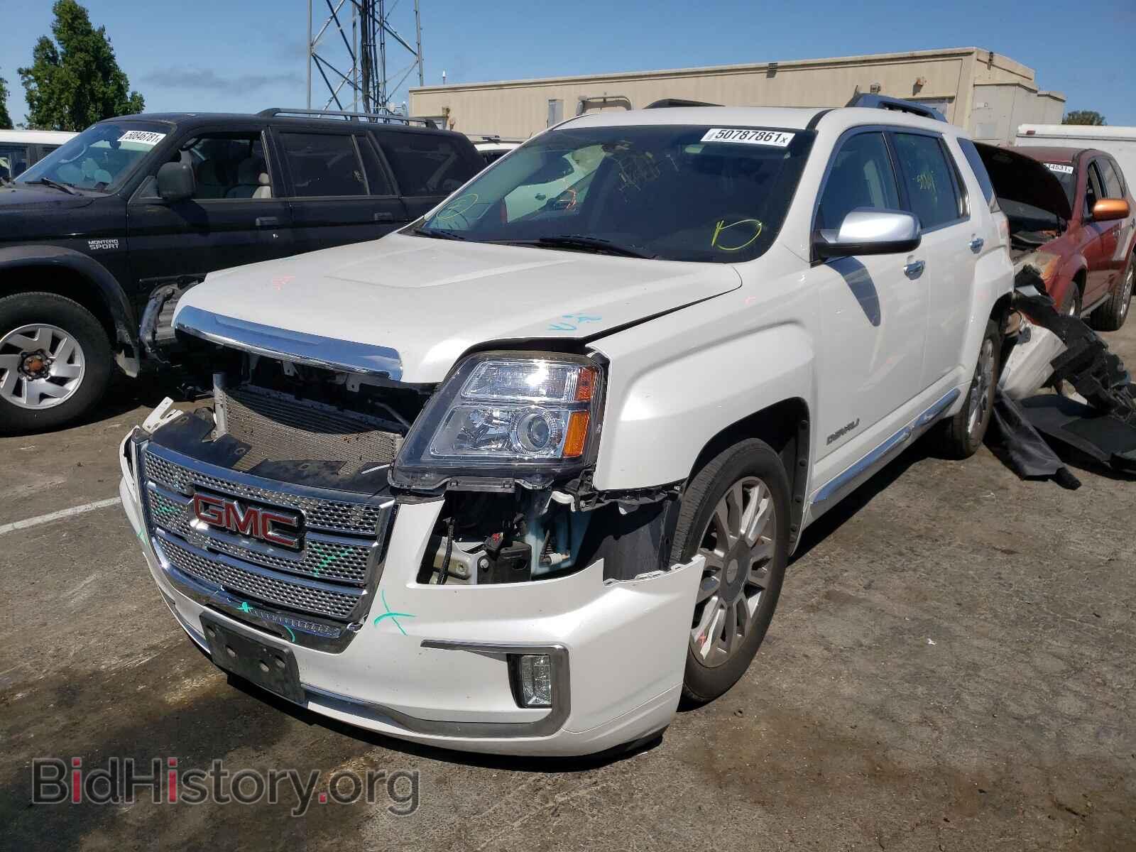 2016 GMC TERRAIN - VIN: 2GKFLRE38G6255347 - Фото 2