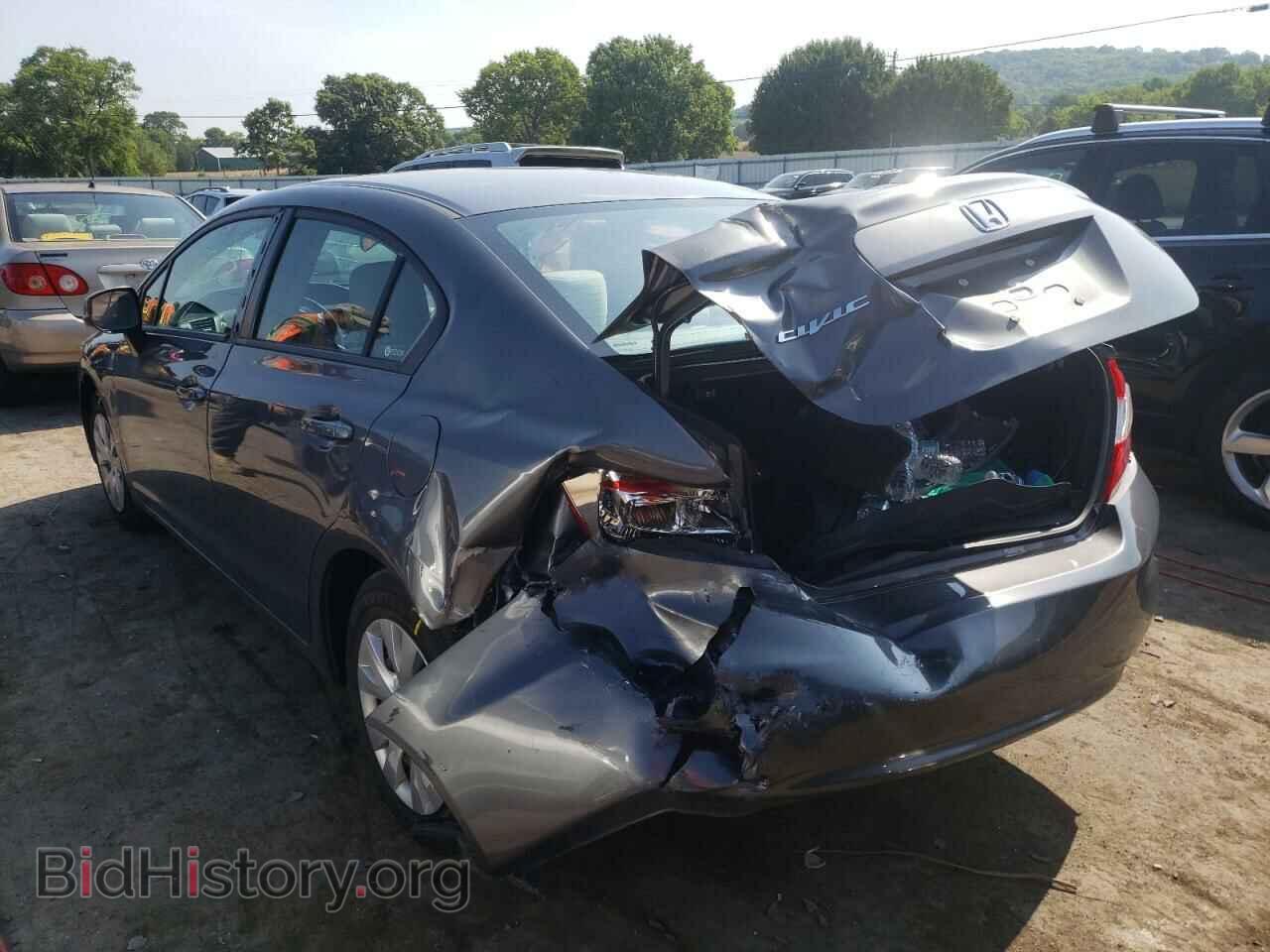 2012 HONDA CIVIC - VIN: 19XFB2F51CE083520 - Фото 3