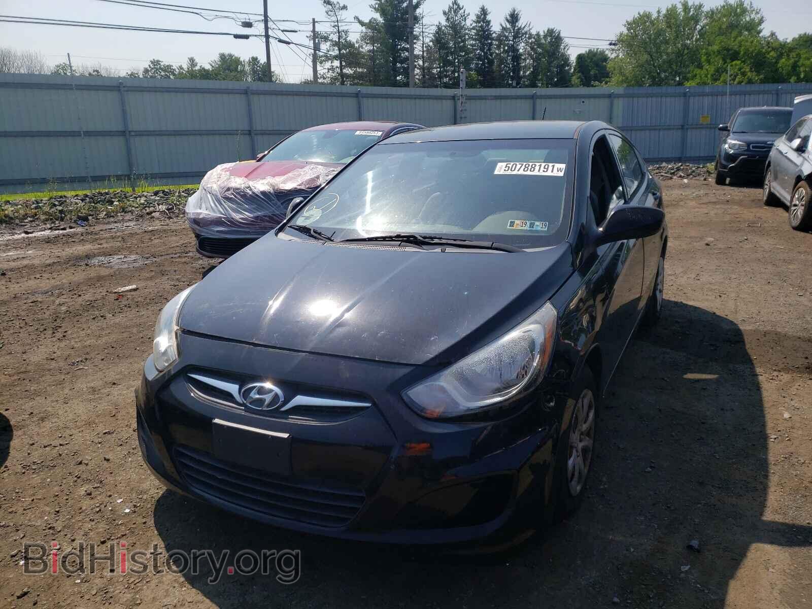 2012 HYUNDAI ACCENT - VIN: KMHCT4AE1CU046001 - Фото 2