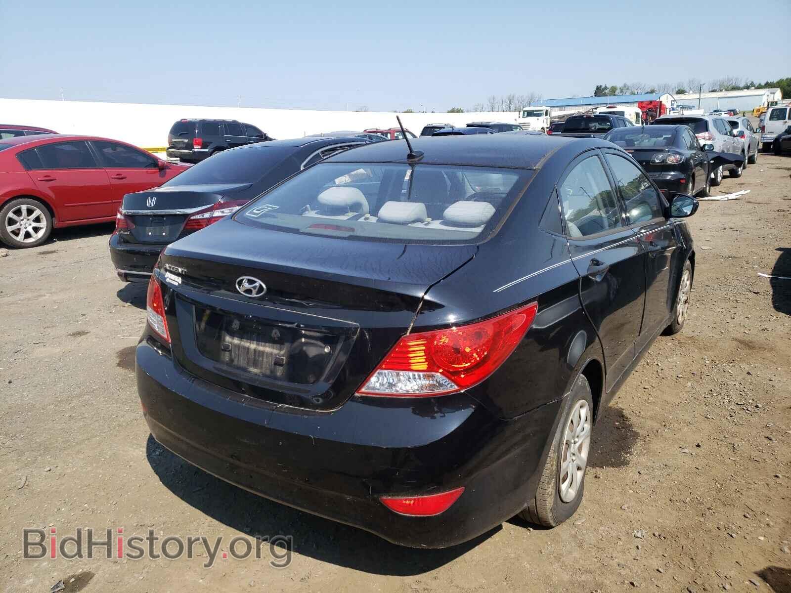 2012 HYUNDAI ACCENT - VIN: KMHCT4AE1CU046001 - Фото 4
