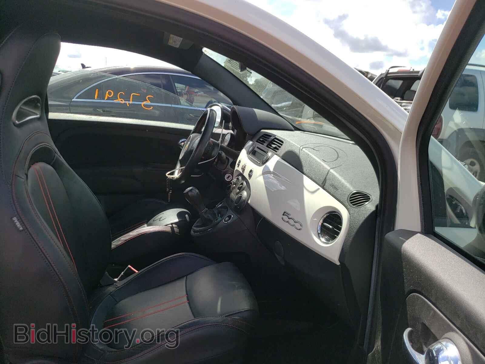 2013 FIAT 500 - VIN: 3C3CFFFH8DT645472 - Photo 5