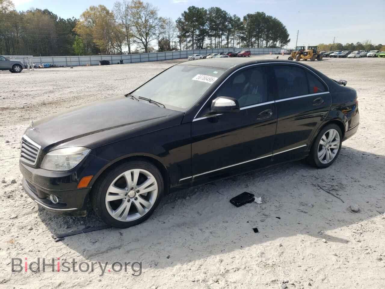Photo WDDGF54X39R054117 - MERCEDES-BENZ C-CLASS 2009