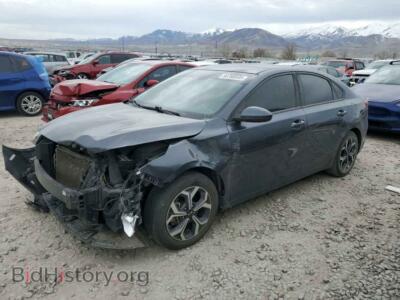 2019 Kia FORTE FE, gray — VIN 3KPF24AD3KE014367, Copart