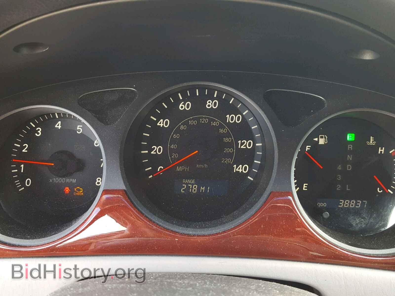 2003 LEXUS ES300 - VIN: JTHBF30G936007471 - Фото 8
