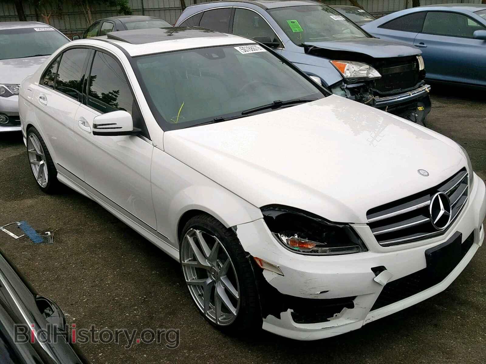 Photo WDDGF4HB4EA967616 - MERCEDES-BENZ C 250 2014