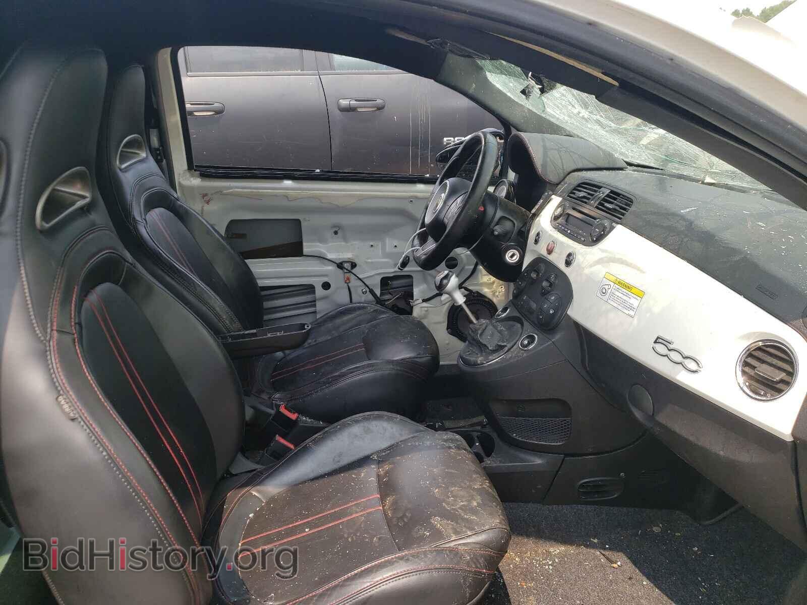 2012 FIAT 500 - VIN: 3C3CFFFH4CT355115 - Фото 5
