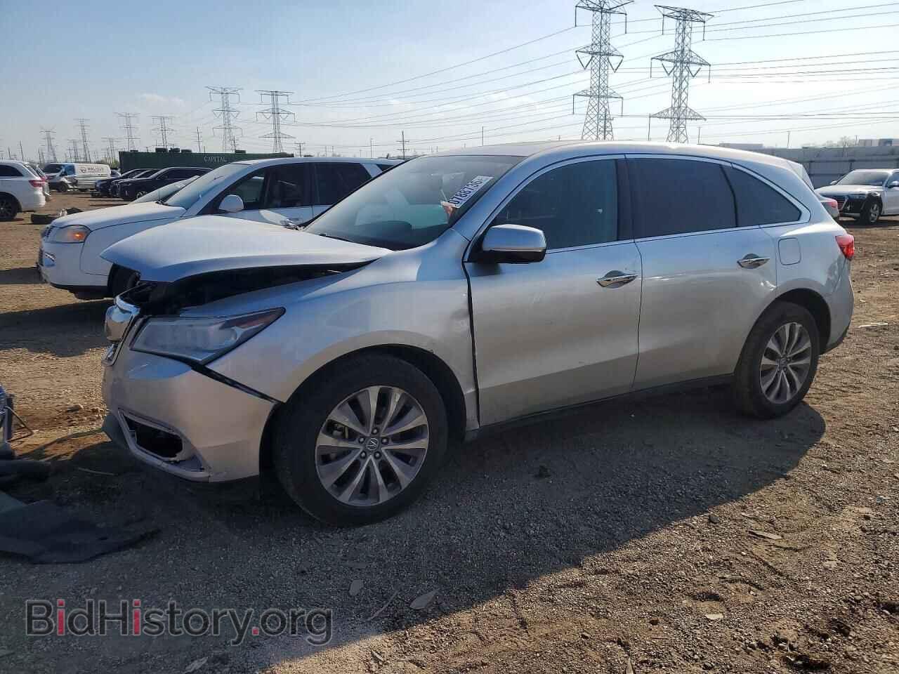 Фотография 5FRYD4H4XFB007522 - ACURA MDX 2015