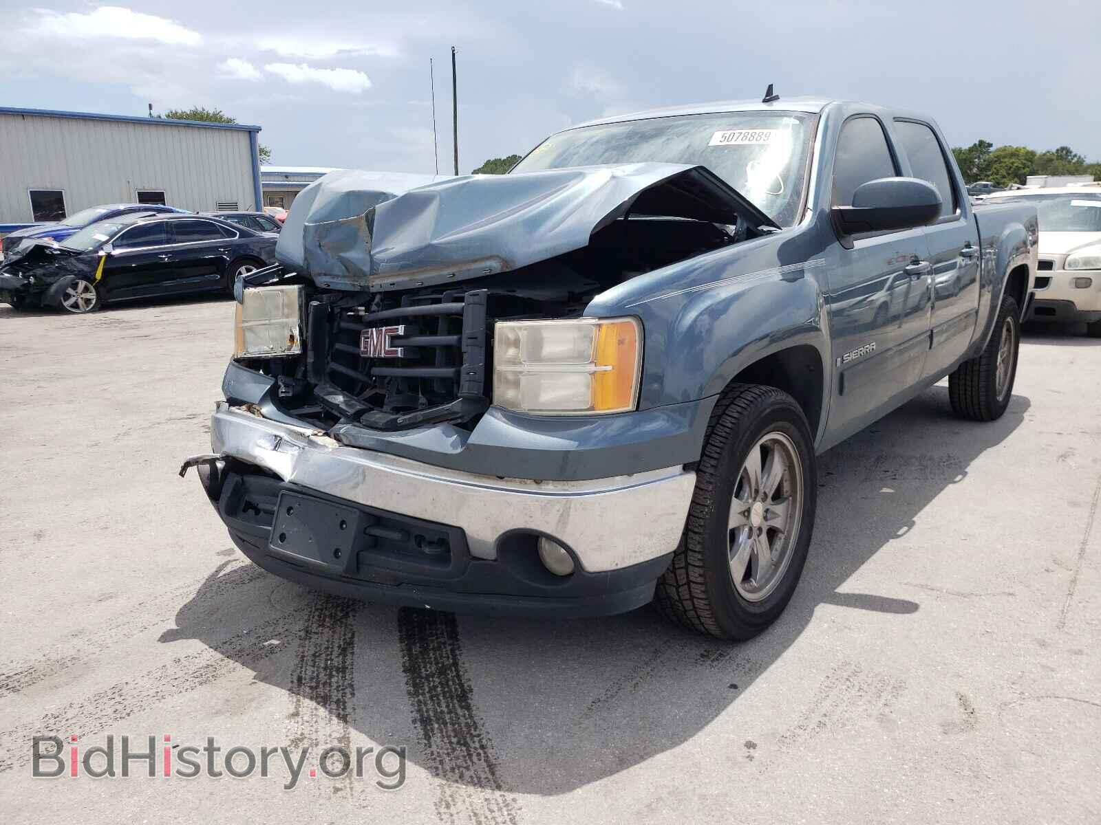 2008 GMC SIERRA - VIN: 3GTEC13J68G196816 - Фото 2