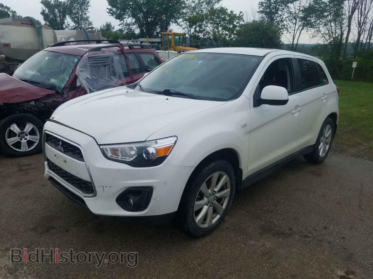 2014 MITSUBISHI OUTLANDER - VIN: 4A4AR3AU4EE021403 - Фото 2