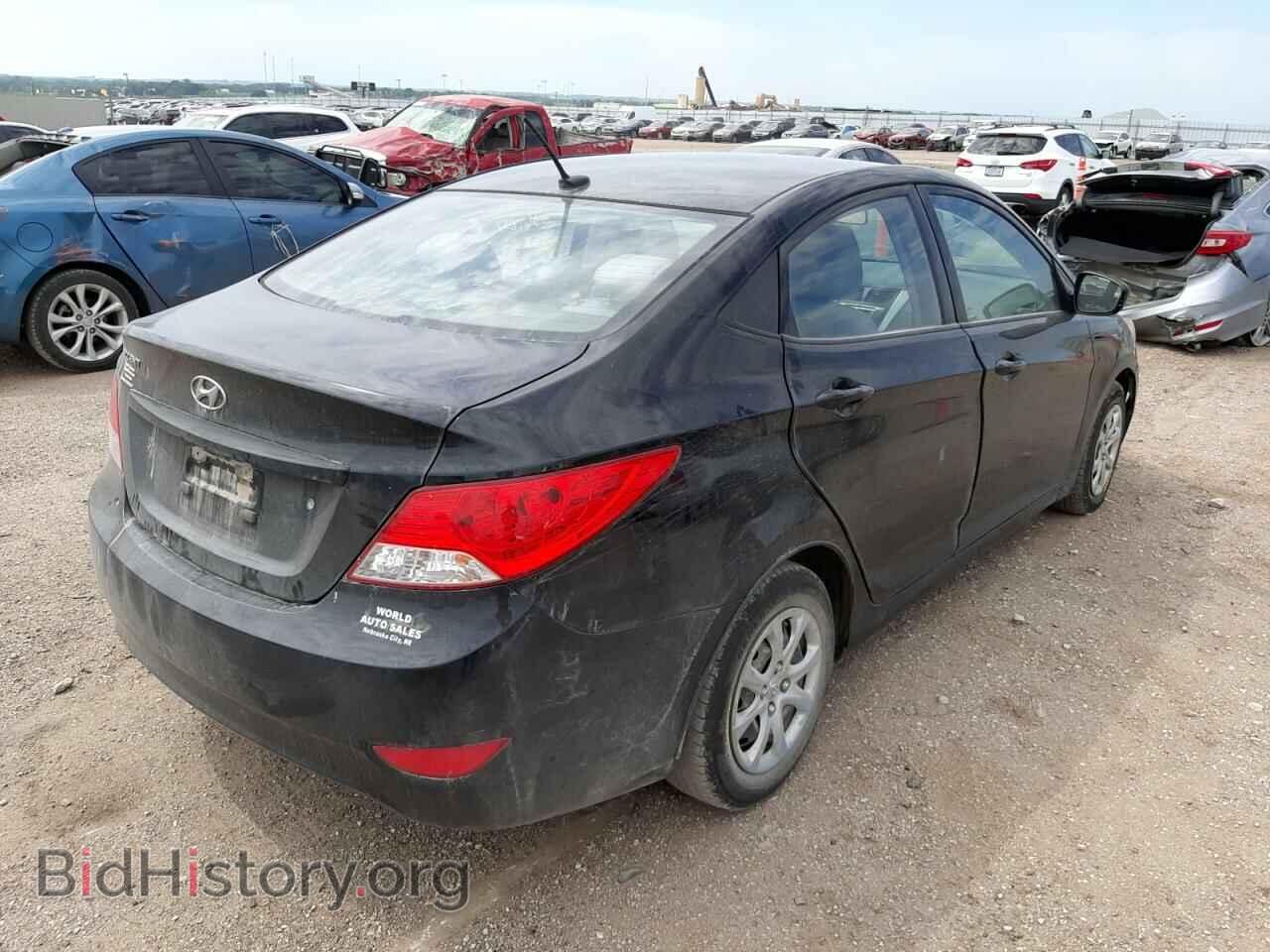 2012 HYUNDAI ACCENT - VIN: KMHCT4AE7CU098765 - Фото 4