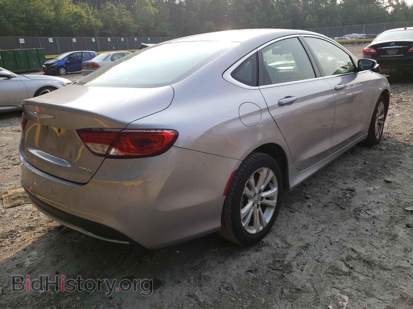 2015 CHRYSLER 200 - VIN: 1C3CCCAB5FN651694 - Фото 4
