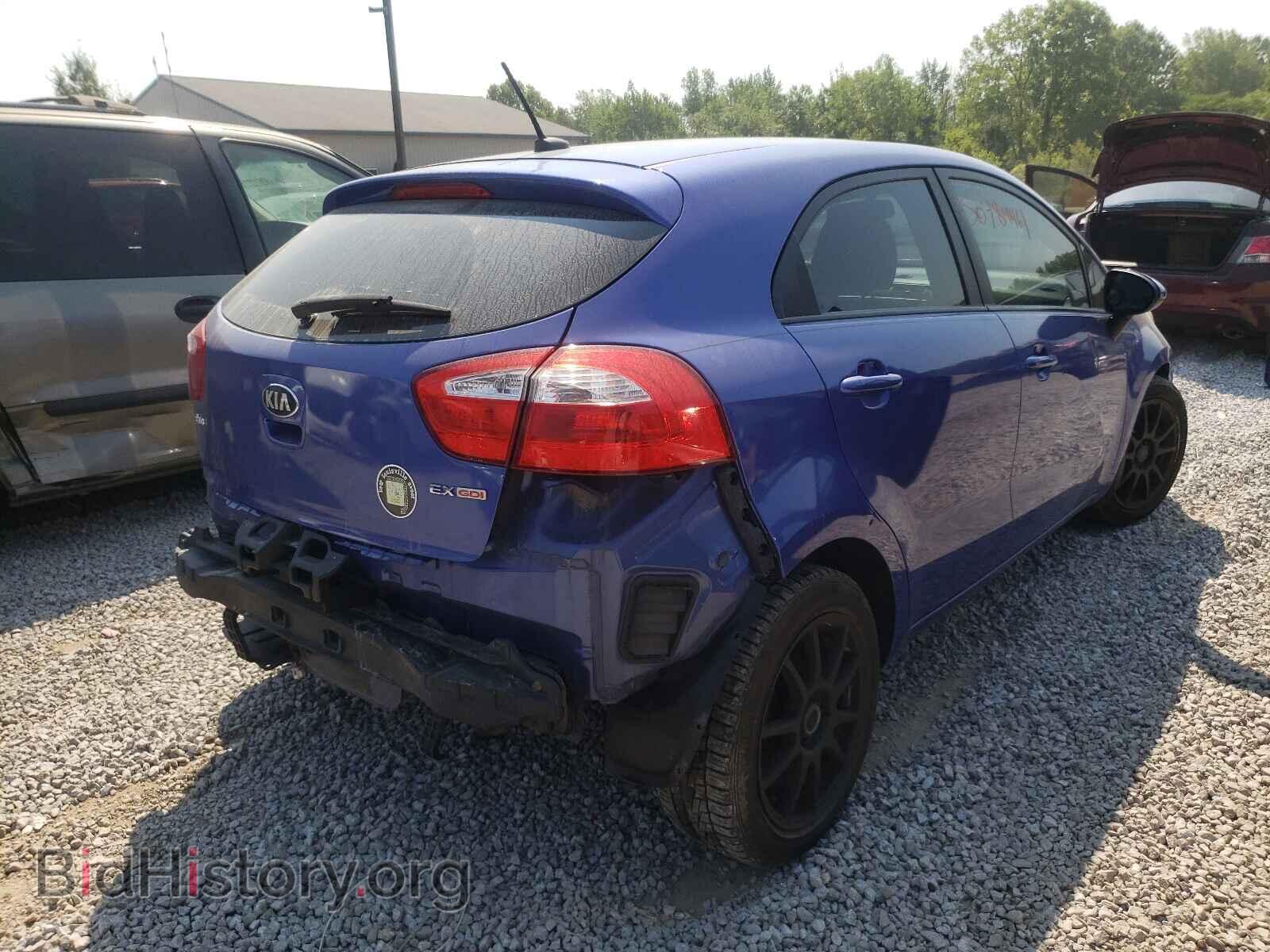 2013 KIA RIO - VIN: KNADN5A32D6245312 - Фото 4