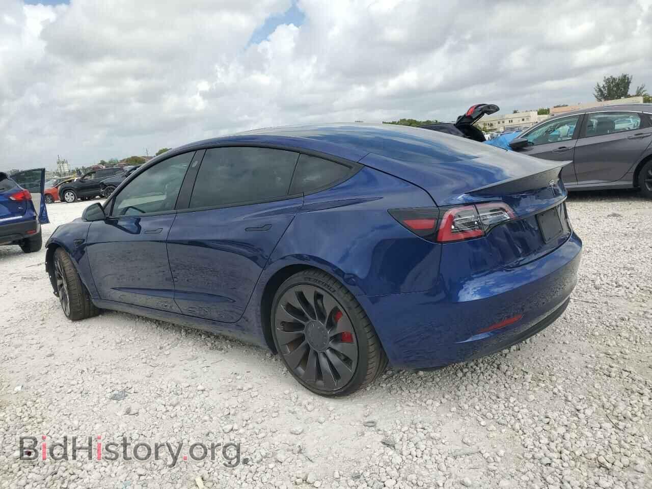 2022 TESLA MODEL 3 - VIN: 5YJ3E1EC6NF254487 - Фото 2