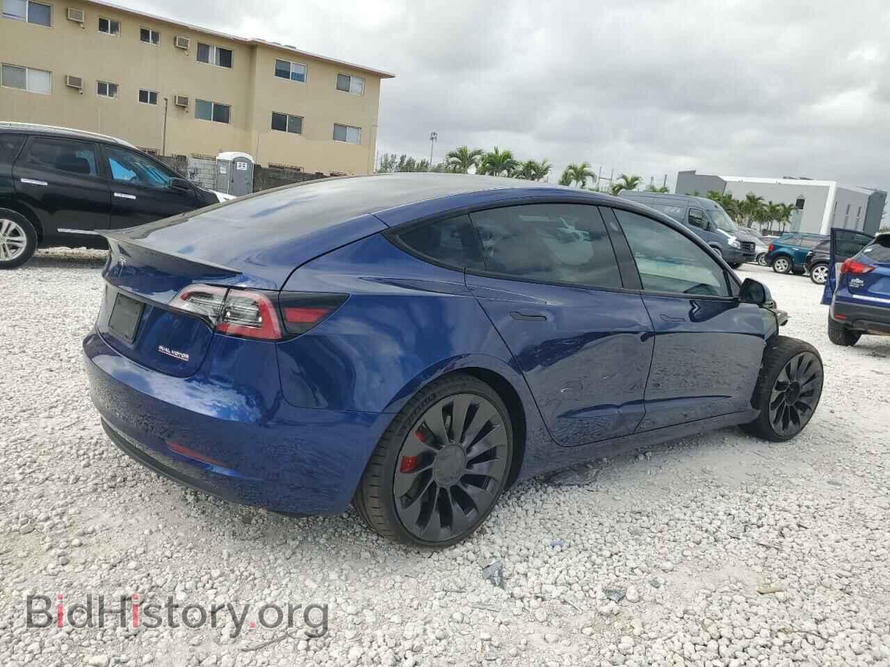 2022 TESLA MODEL 3 - VIN: 5YJ3E1EC6NF254487 - Фото 3