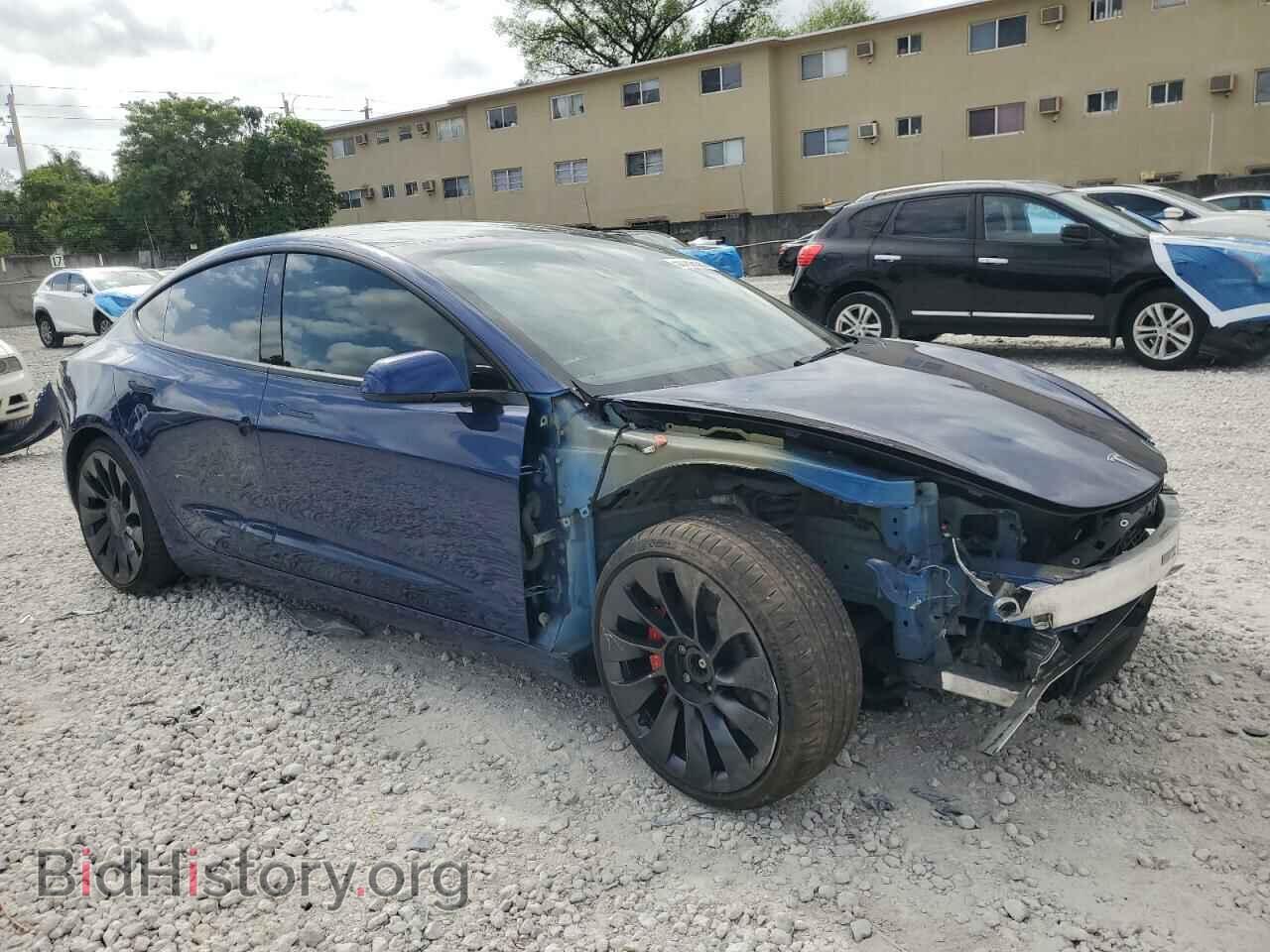 2022 TESLA MODEL 3 - VIN: 5YJ3E1EC6NF254487 - Фото 4